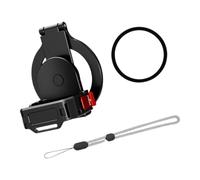 4P / 3 Camera Vlog Mount with Phone Prompt Plate, Foldable Multi-Position Aluminum Bracket for Talking Videos Script Reader Mount Video Prompt Bracket Creator Camera Foldable Rig Phone