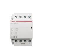 4P 32-63A AC 220V 230V 50/60Hz Din Rail Household AC Modular Contactor Switch Controller 4NO 4NC 2NO 2NC(63A-4NC)
