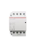 4P 32-63A AC 220V 230V 50/60Hz Din Rail Household AC Modular Contactor Switch Controller 4NO 4NC 2NO 2NC(25A-4NC)