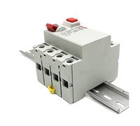 4P 32A 10/30/100/300mA Type A Electromagnetic Residual Current Circuit Breaker Differential Breaker Safety Switch Air switches (Color : 32a, Size : 4P 100mA)