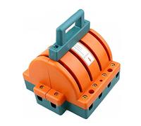 4P 32A /63A/100A/160A/225A Double Throw bidirectional Reverse Sequence Knife Switch Three Phase Four Wire Electric Knife(4P 100A)