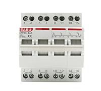 4P 40A 63A MTS Dual Power Manual Transfer Interlock Circuit Breaker Din Rail Isolating Discounnecting Switch Automatic switch (Size : 63A)