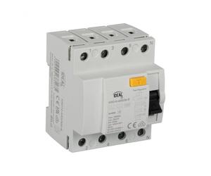 4P 63A 0.03A Type B Residual Current Switch IDEAL TS 38541
