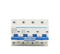 4P AC 400V MCB Circuit Breaker Miniature Main Switch D Curve Mater Switch 80A 100A 125A YRCB-125 NWPNLXEA(80A)
