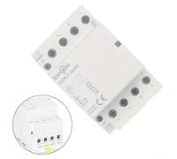 4P AC Contactor with 230V Coil Load Relay and For DIN Rail Mounting Base Suitable for Industrial Automation and Electrical Panel Applications 16A 63A (40A)