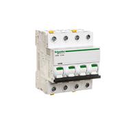 4P B 16A 6kA AC Overcurrent Switch iC60N-B16-4 Acti9 A9F03416