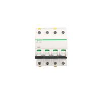 4P B 25A Overcurrent Switch 6kA AC iC60N-B25-4 Acti9 A9F03425