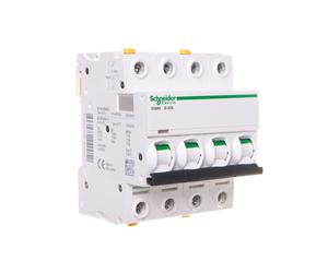 4P B 32A 6kA AC Overcurrent Switch iC60N-B32-4 Acti9 A9F03432