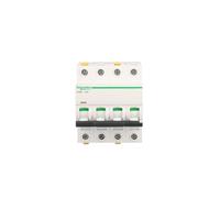 4P C 6A 6kA AC Overcurrent Switch iC60N-C6-4 Acti9 A9F04406