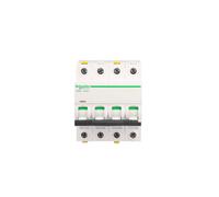 4P D 63A 6kA AC Overcurrent Switch iC60N-D63-4 Acti9 A9F05463