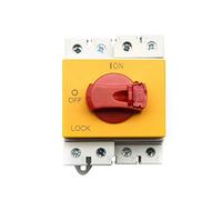 4P PV DC 1000V 32A Din Rail Solar Rotating Handle Isolator Rotary Switch Disconnector for Solar(1000V)