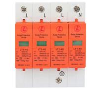 4P Voltage Protector 40KA 420VAC, Protection Module Low Voltage Protective Device Thunder Protection Protector, 4P 40KA 420VAC Module, Low Protective Device, Thunder
