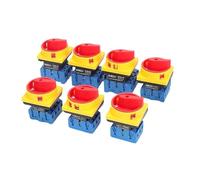 4P25A 63A Rotary Cam Changeover Switch LW30-25A, 690V AC Load Break Isolator Switch For Main Power Control & Generator Transfer(3P 25A)