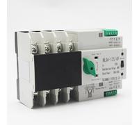 4P400V Automatic Transfer Selector Switch Dual Power with Manual/Automatic Switching and DIN Rail Mount for Power Supply Stability (25A)