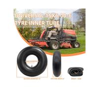 4Pack 15x6.00-6 Inner Tubes Lawn Mower Tire Tubes with Bent Valve Stem for Lawn Mowers, Yard Tractors, Wheelbarrows, ATV