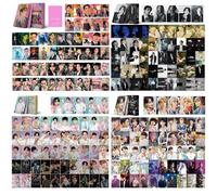 4Pack/220Pcs SEVENTEEN Photocards SEVENTEEN Lomo Cards Greeting Card with Postcards Box for Collection