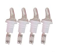 4pack 30mL Quick Shot Spirits Measuring Pourer Automatic Measure Liquor Bottle Pourers Drinks Bar Wine Cocktail Dispenser Plastic