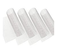 4Pack 5 Mesh 304 Stainless Steel Woven Wire Mesh Never Rust, Hard and Heat Resisting Metal Mesh Sheet Great for Home, Kitchen, Garden, Airbrick - 5.9x11.8 Inch