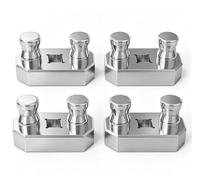 4Pack 77455 Cable bending tool, 1/2 Inch Ratchet Connection for Most Wires, Maximum Bend 500 MCM, Convenient Labor Saving Knuckle Guard, Upgraded Wire Benders and Cable Benders