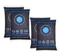 4Pack Car Dehumidifier Bags, 200g Reusable Car Moisture Absorber Bag, Leakproof Humidity Absorber for Windscreens & Interior To Prevent Damp, Condensation, Mould & Odour