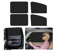 4Pack Car Window Shades with Magnets,Strong-Light Blocking&UV Protection Car Privacy Shades,Universal Car Essential Interior Accessories for Window Baby,Car Camping and Napping Car Curtains