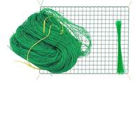 4Pack Climbing Plant Netting 10cm Mesh Support Trellis for Cucumbers Tomatoes Peas 1.8x2.7m Planting Net Garden Plant Support Grid