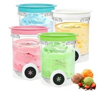 4Pack Creami Ice Cream Tubs,Compatible With Ninja Creami Series Accessories