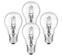 4Pack E27 Halogen Bulbs, 100w 850LM Light Bulb, E27 Screw Bulb Dimmable, Small Light Bulb For Chandeliers, Spot Down Lamp, Cabinet Lights, Long Lasting Lifespan with High Brightness, 2700k Warm White