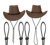4pack Elastic Hats Removable Chin Cord, With Removable Chin Strap & Spring Loaded Stop Cord Lock- Super easy to add to hat. for Swim Goggles Fishing,Hiking,Camping,Boating,Sailing,Cycling.