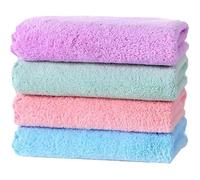 4Pack Face Cloths for Washing Face, Face Cloths for Cleansing, Face Cloths Applicable To Wash Face/Remove Makeup/Take A Shower/Travel/Living Room/Kitchen/Gym/Business Trip