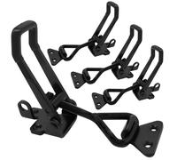 4Pack Heavy Duty Toggle Latch Clamp, 1320lbs 4003 Latch-Style Toggle Clamp with Lock Hook, Pull Action Latch with Catch Plate, Metal Quick Release Draw Latch for Trunk Jig Smoker Door Tool Boxes