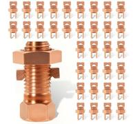 4pack High Bolt Clamps for Wire Size 4 to 8 Gauges in Various Environmental Setting Wire Terminals Connectors