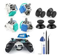 4Pack Joysticks for Xbox ONE TMR Electromagnetic Joystick Replacement for Xbox ONE S/X Controller Anti-Drift Sticks with Thumbstick Accessories Parts with Repair Tools
