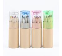 4Pack Mini Drawing Colored Pencils for Kids with Sharpener, Portable Color Pencils in Tube Drawing Pencil Bulk for Children Adults Artists Writing Sketching Painting Classroom School Supplies.