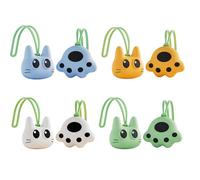 (4pack) Paw Squeeze Toys, Visual Appeal And Charm, 4x3.6x1.7cm, Cat Paw Squeeze Toys, Cat P̄āw̄ Squeezable, Stress Relief Companion, For Kids Adults Home Office Work Commuting