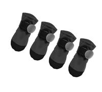 4Pack Reflective Dog Booties Water-Resistant Anti-Slip Soft Soles For Small Breeds Walking Gear Comfortable Dog Footwear For Hiking