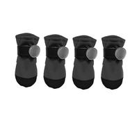 4Pack Reflective Dog Booties Water-Resistant Anti-Slip Soft Soles For Small Breeds Walking Gear Comfortable Dog Footwear For Hiking