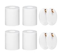 4Pack Replacement for Shark Base Pre-Motor Foam Filters(3.7" High) for Shark Robot Vacuum UR1005AE R101AE RV1001AE AV912S RV1000 AV970 AV993 AV1002AE AV2501S AV2501AE by Techecook, Replace#106KY1000AE