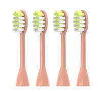 4Pack Replacement Toothbrush Heads,Compatible for Ph One Soni Care, Electric Toothbrush Head HY1100 HY1200 BH1022(4pcs Pink)