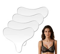 4Pack Silicone Chest Wrinkle Pads, Reusable Silicone Wrinkles Pad Patches Set for Whilst Sleeping Travel Friendly