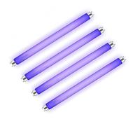 4Pack T8 F10W Fly Killer Replacement Bulbs 13in UV Light Bulb Tube for 20W Electric Fly Insect Killer/Bug Zapper/Mosquito Killers