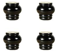 4Pack White Wooden Furniture Legs Support Legs for Desks TV Stands Kitchen Cabinets ols Nightstands Coffee & Dining Tables Replacement Furniture Feet