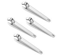 4Packs Mini Bottle Opener Botox Vials Decapper Opener Phial Cap Remover Oral Liquid Cap Lifter Clinic Hospital Medicine Bottle Pharmacy Seal Opener SOAD Beer Can Beverages for 20mm 13mm Flip Vial Cap