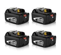 4packs Replacement for 18V Batteries 5.0Ah BL1850 BL1840B BL1860B BL1830B BL1820B BL1860 BL1840 BL1830 BL1820 with Charge Indicator Cordless Power Tools