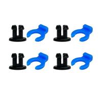 4Pair Bowden Tube Buckles 3D Printer Extruder Hotend Collet Line Connectors for 3D Printing Enthusiasts Tube Buckles
