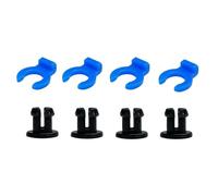 4Pair Bowden Tube Claw Buckles Printer Extruder Hotend Collet Bowden Line Connectors for Printing Enthusiasts Tube Fittings