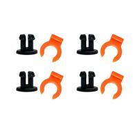 4Pair Bowden Tube Claw Buckles Printer Extruder Hotend Collet Bowden Line Connectors for Printing Enthusiasts Tube Claw Buckles