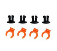 4Pair Bowden Tube Claw Buckles Printer Extruder Hotend Collet Bowden Line Connectors for Printing Enthusiasts Tube Fittings