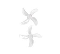 4Pairs 1208 3-Blades / 1209 4-Blades CW CCW 31mm PC Propeller 0.8mm 1mm 1.5mm Hole For FPV Freestyle Tinywhoop Drones(1209 0.8mm Gary A)