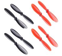 4pairs 55mm Blade Propeller Prop 1mm Mounting Hole for 7mm 8520 Coreless Motor DIY Micro Quadcopter